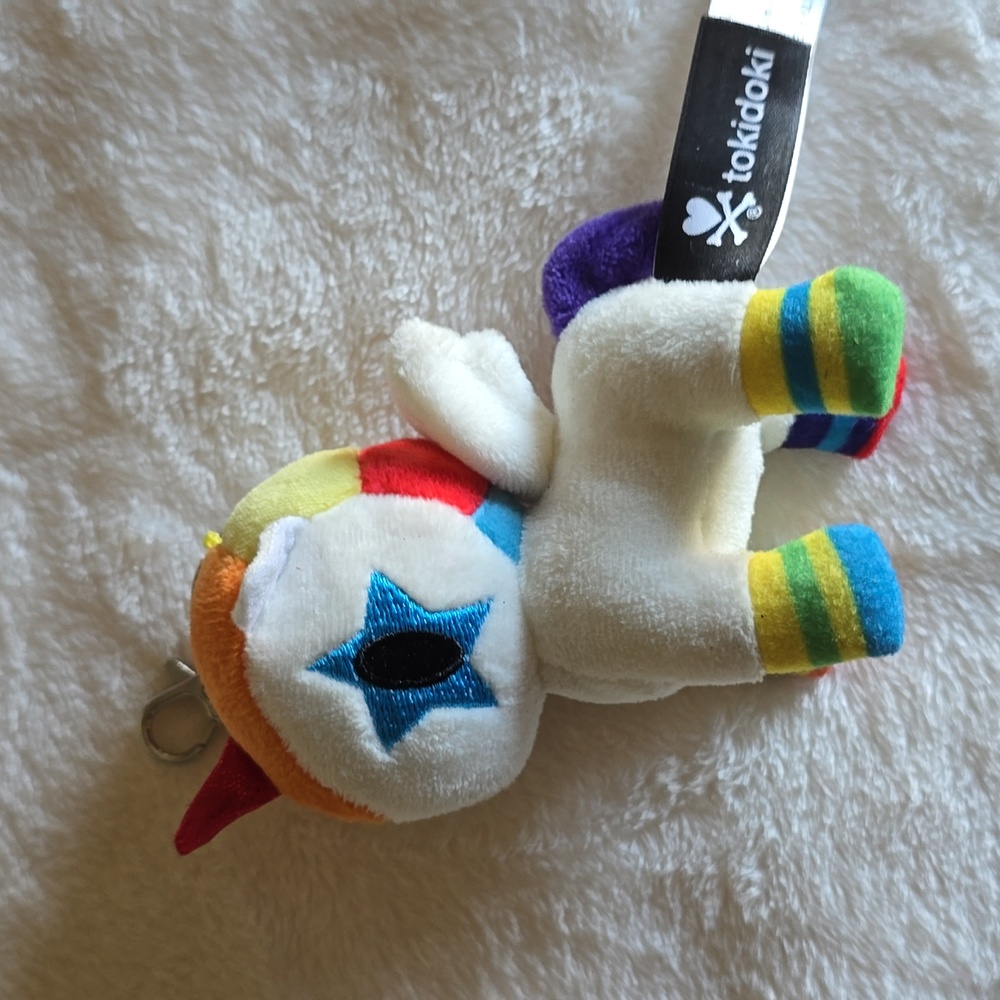 Tokidoki Bowie Unicorn Clip-On Plush Keychain